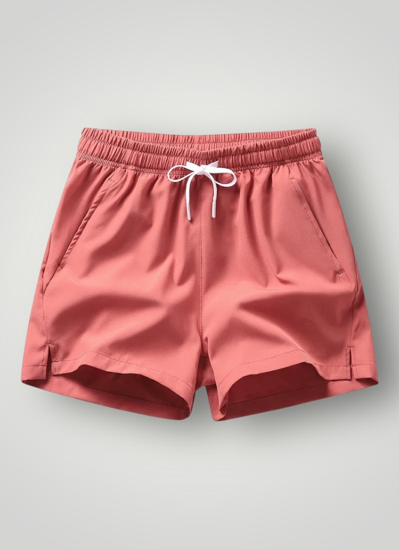 Unisex Sports Shorts with Zippered Pockets