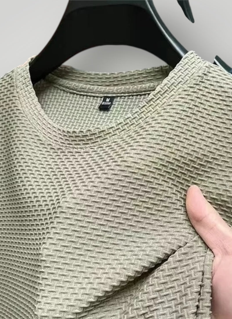 T-shirt Bamboo Mesh Ice Silk