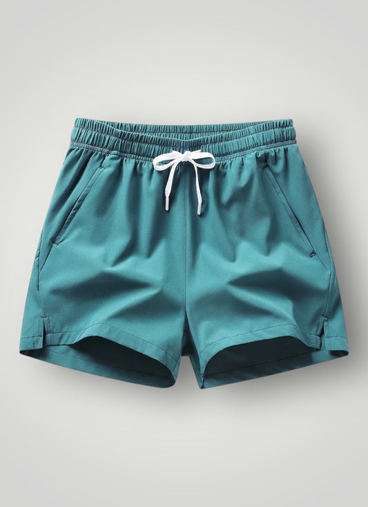 Unisex Sports Shorts with Zippered Pockets