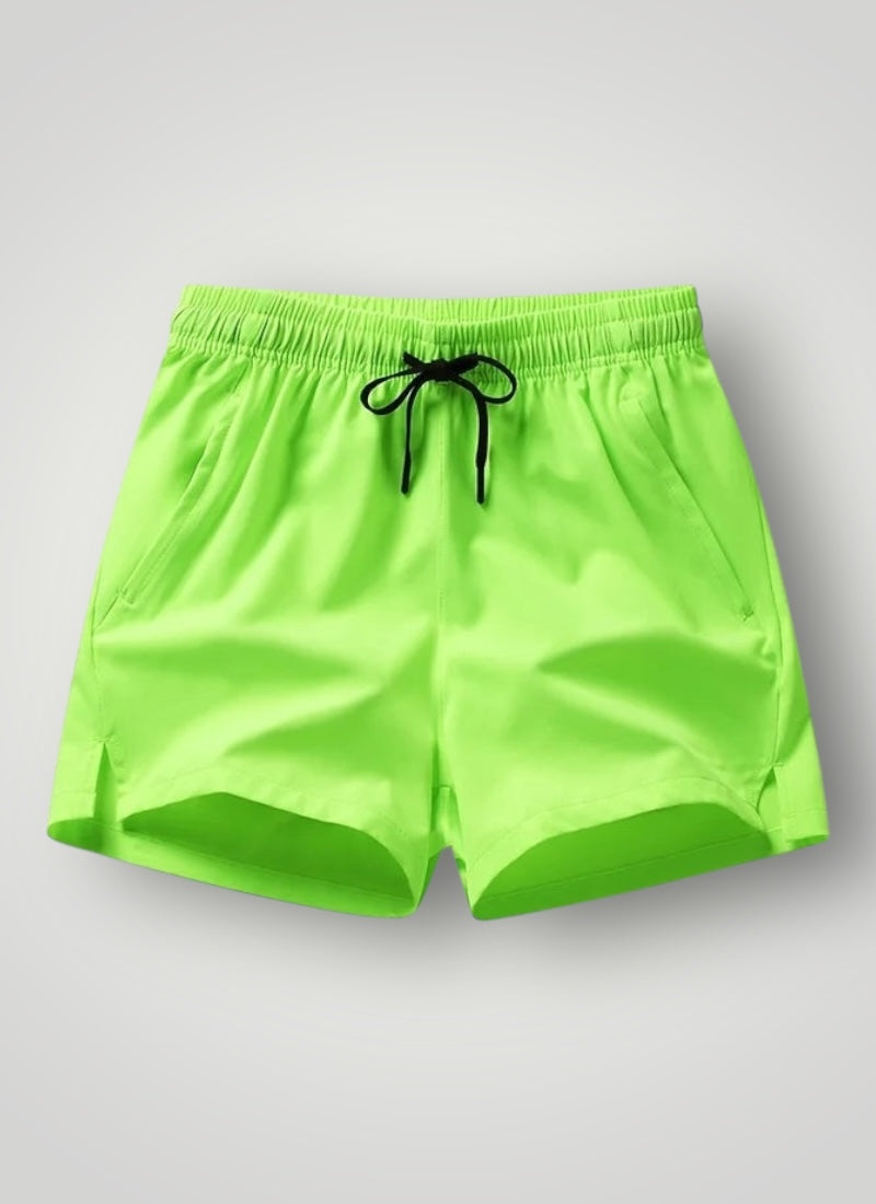 Unisex Sports Shorts with Zippered Pockets