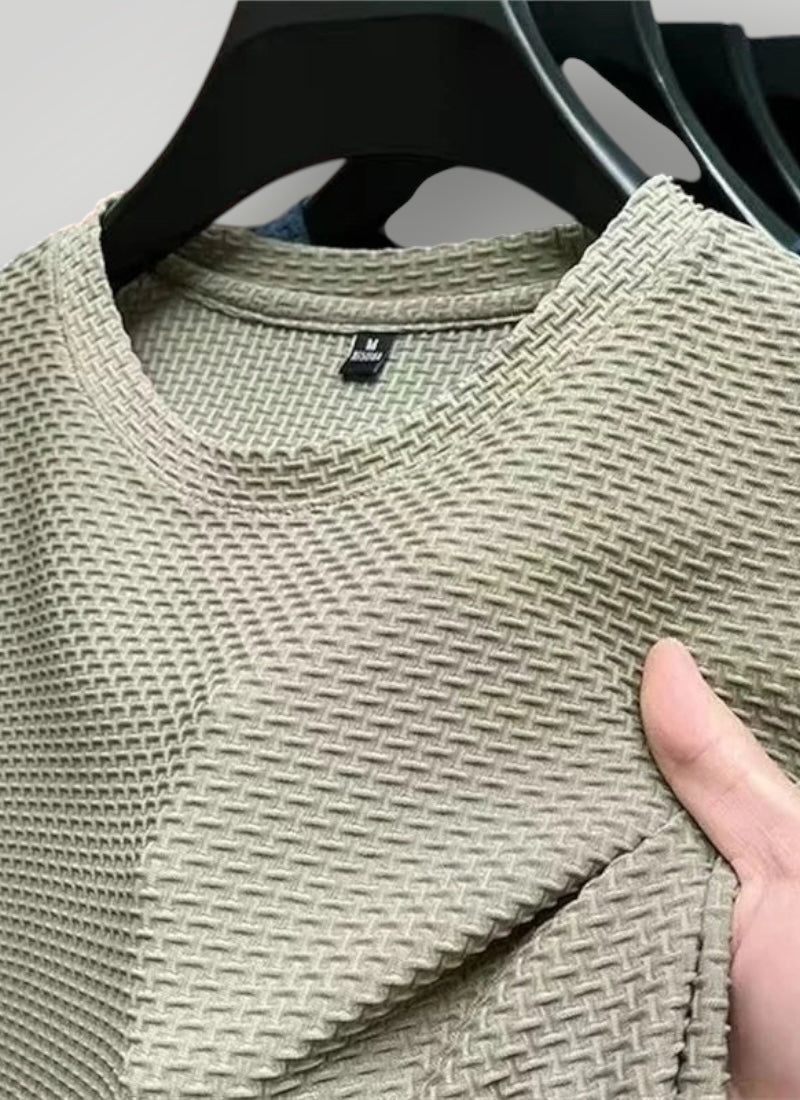 T-shirt Bamboo Mesh Ice Silk