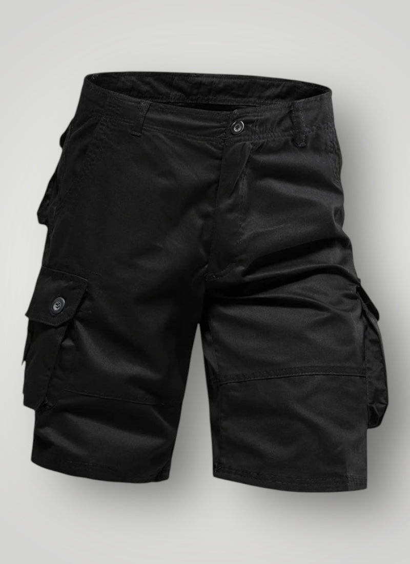 Shorts Overalls Multi-Pocket