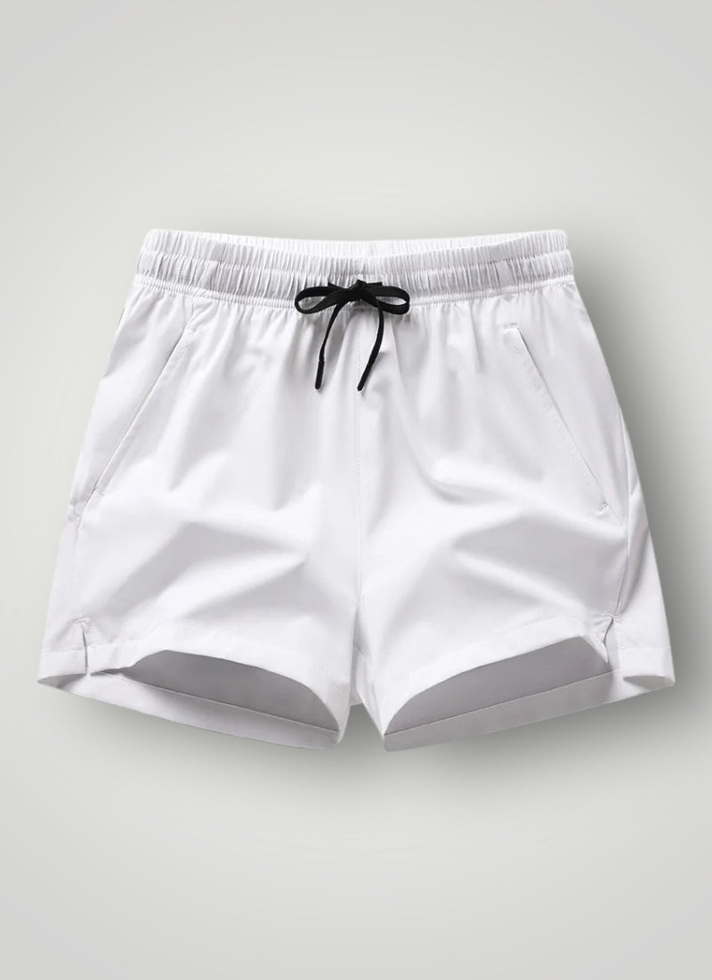 Unisex Sports Shorts with Zippered Pockets