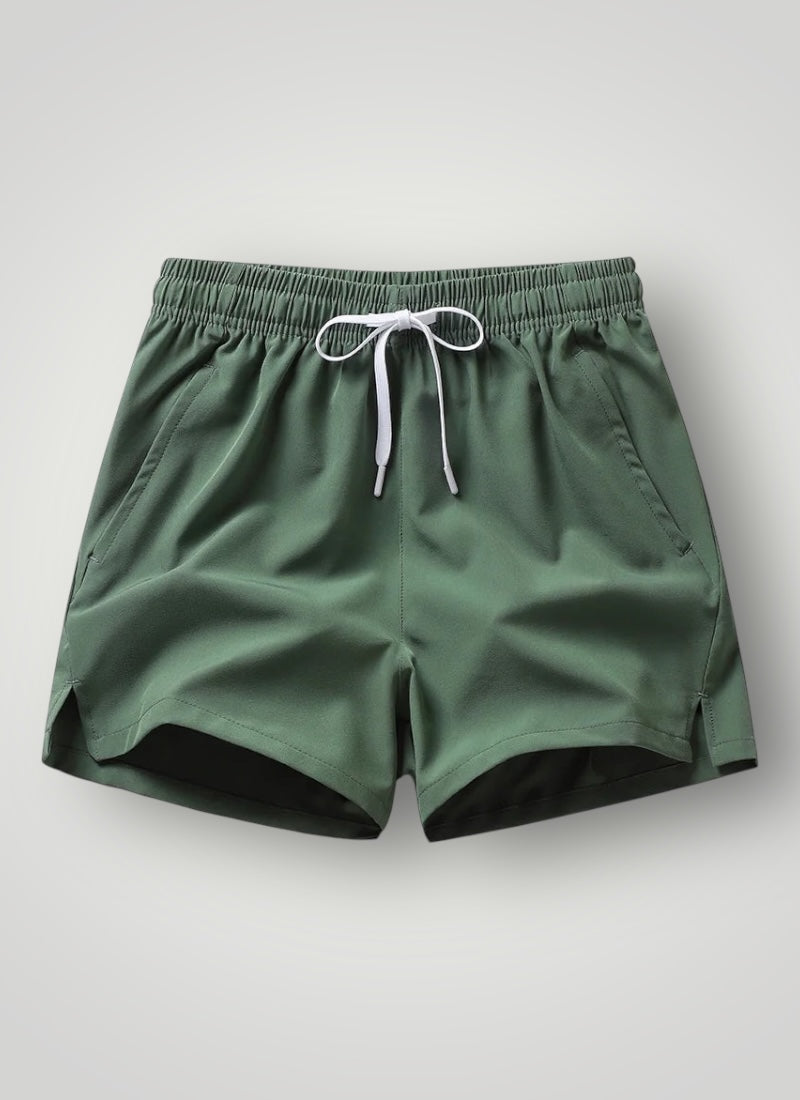 Unisex Sports Shorts with Zippered Pockets