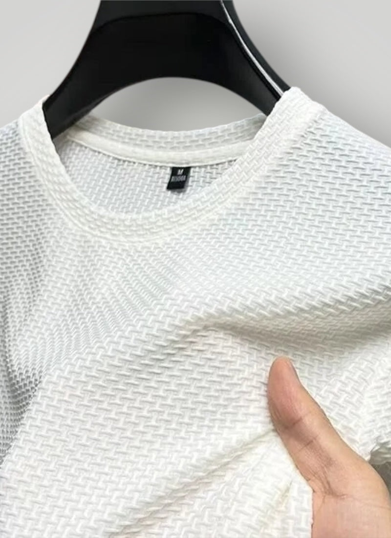 T-shirt Bamboo Mesh Ice Silk