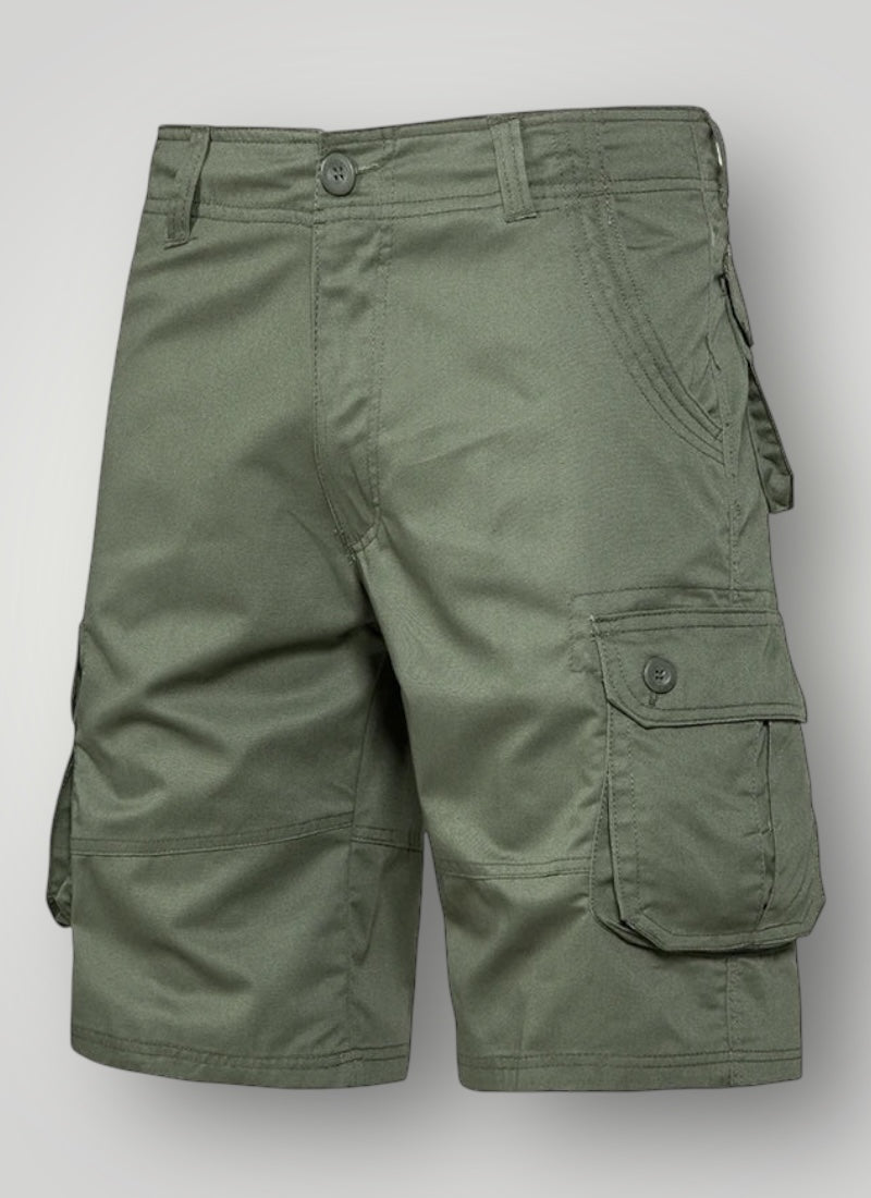 Shorts Overalls Multi-Pocket