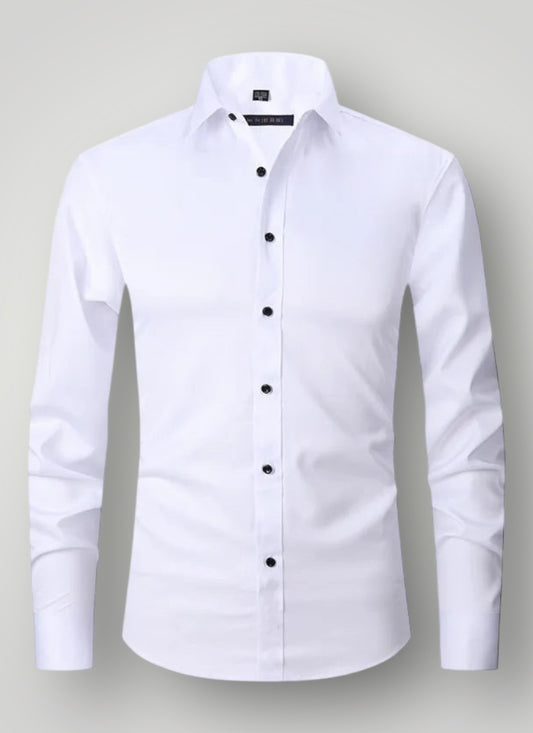 Shirt Pure White No Iron