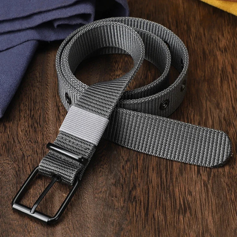 Belt Trendy Canvas Pin Buckle