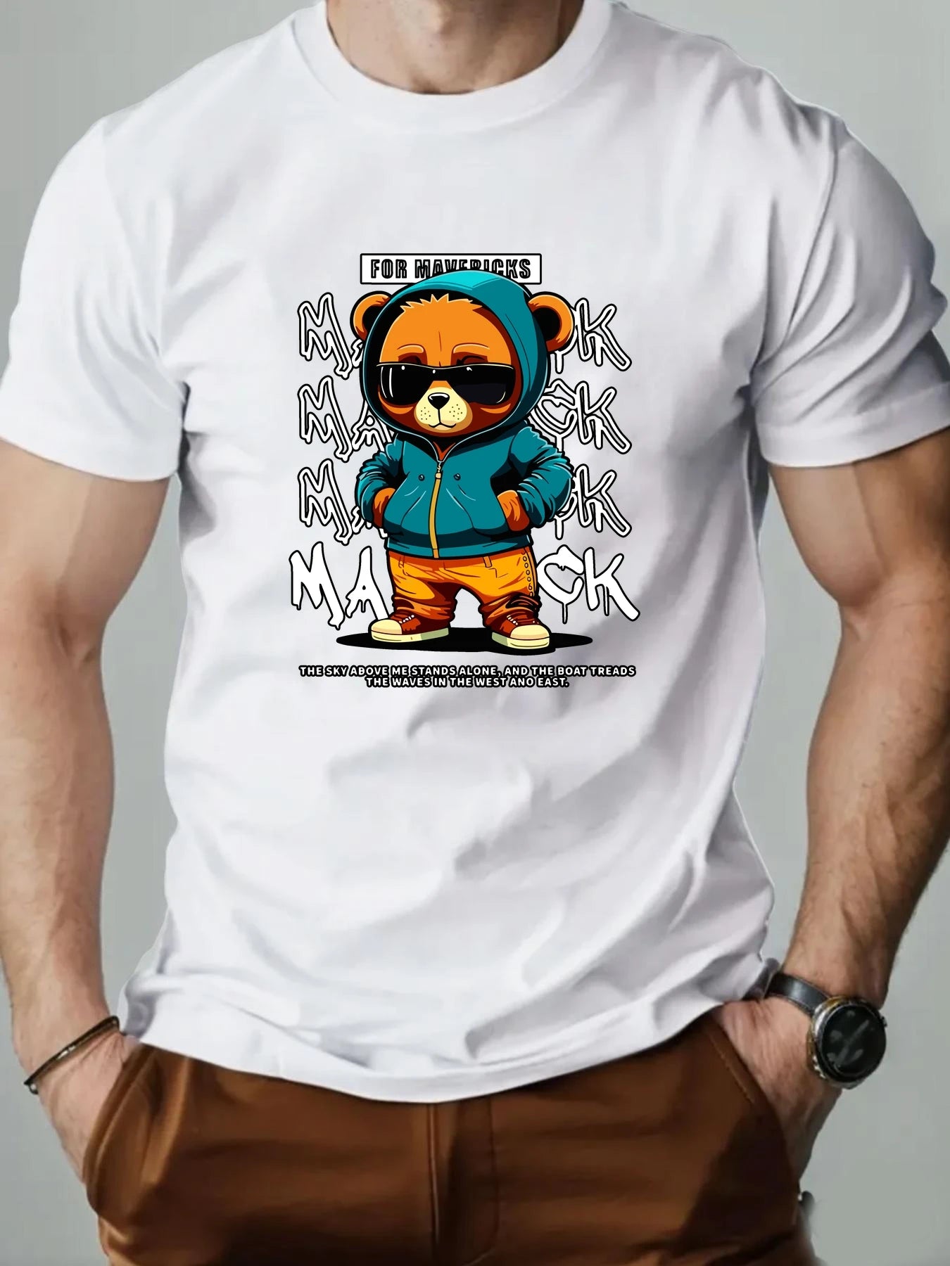 Business Mack Cartoon T-shirt