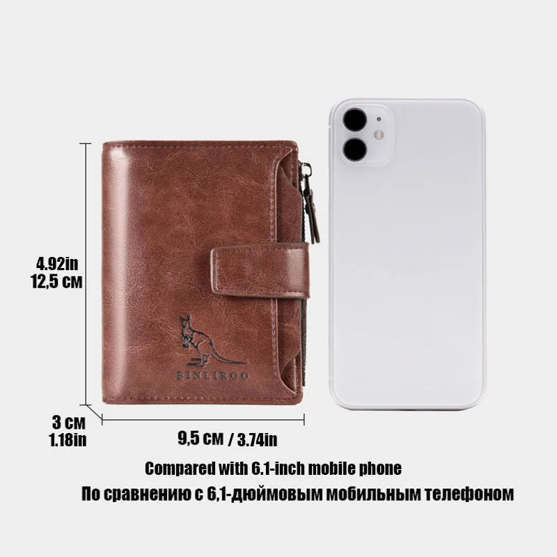 Wallet Luxury RFID Zipper