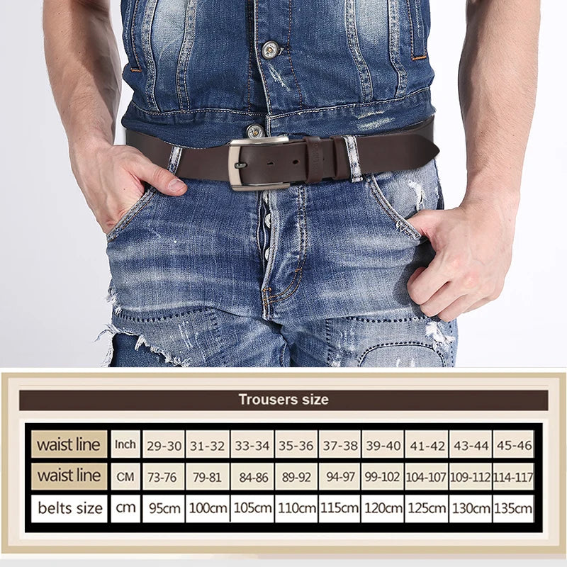 Belt Cowboy Genuine Leather