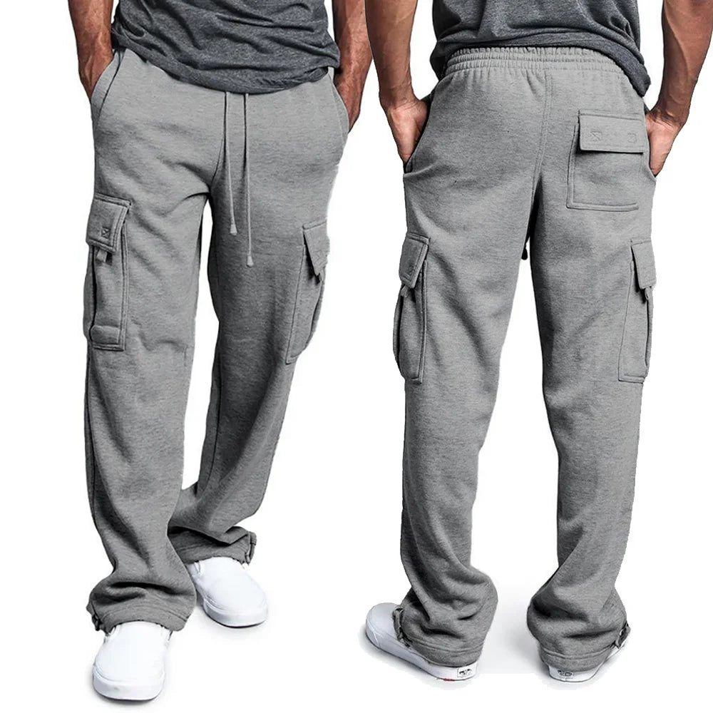 Men's Oversized Straight Fit Sweatpants