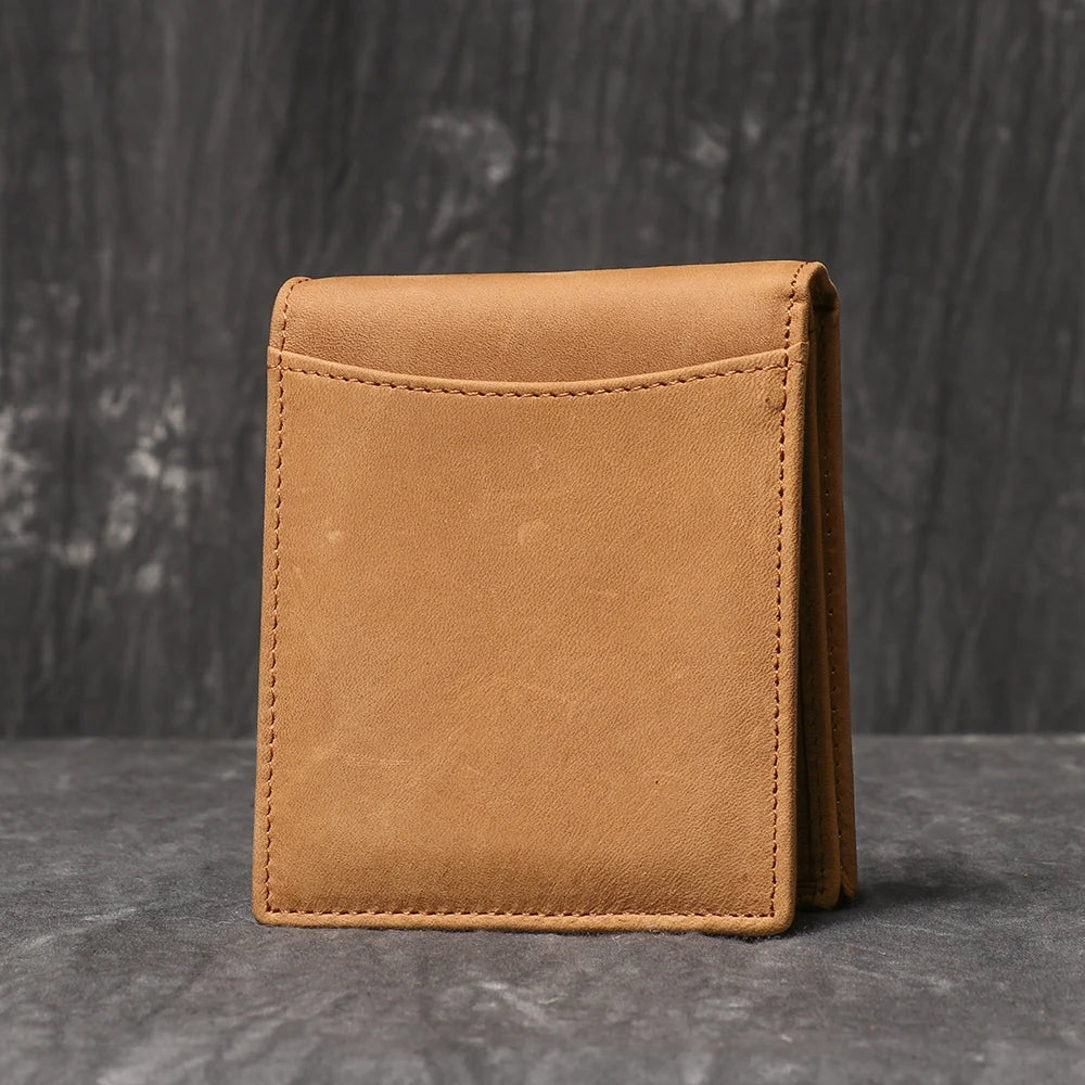 Wallet LUOKIR Crazy Horse Leather