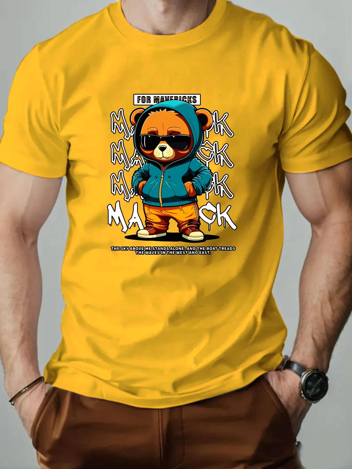 Business Mack Cartoon T-shirt