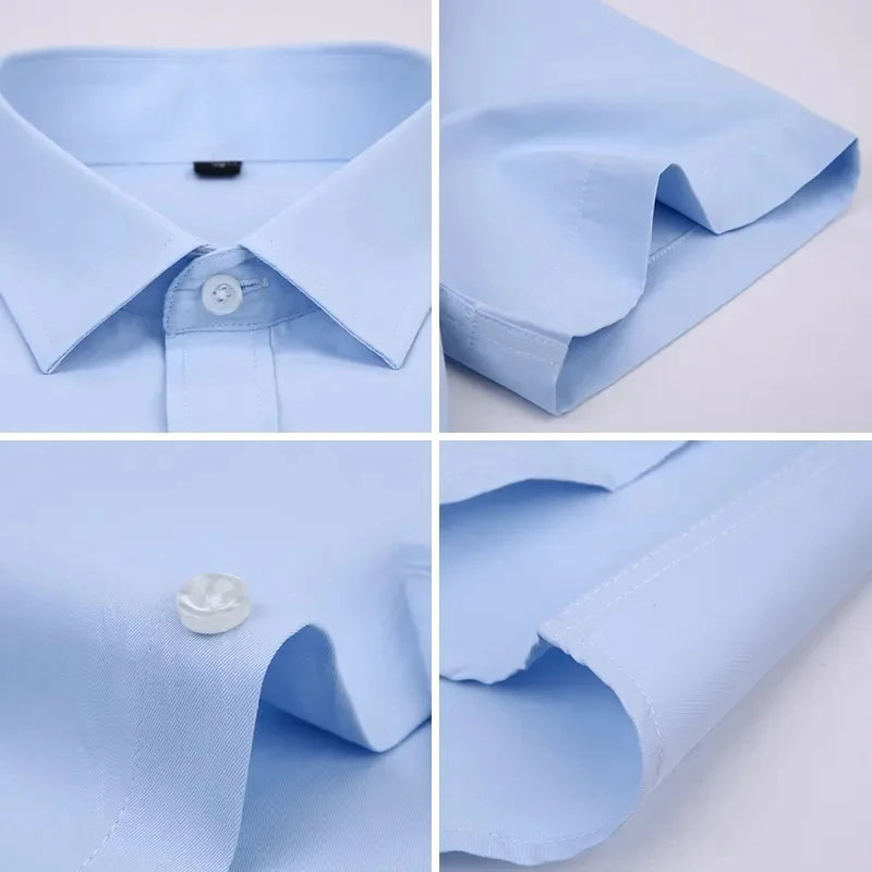 Essential White T-shirt – Short Sleeve Dress Shirt