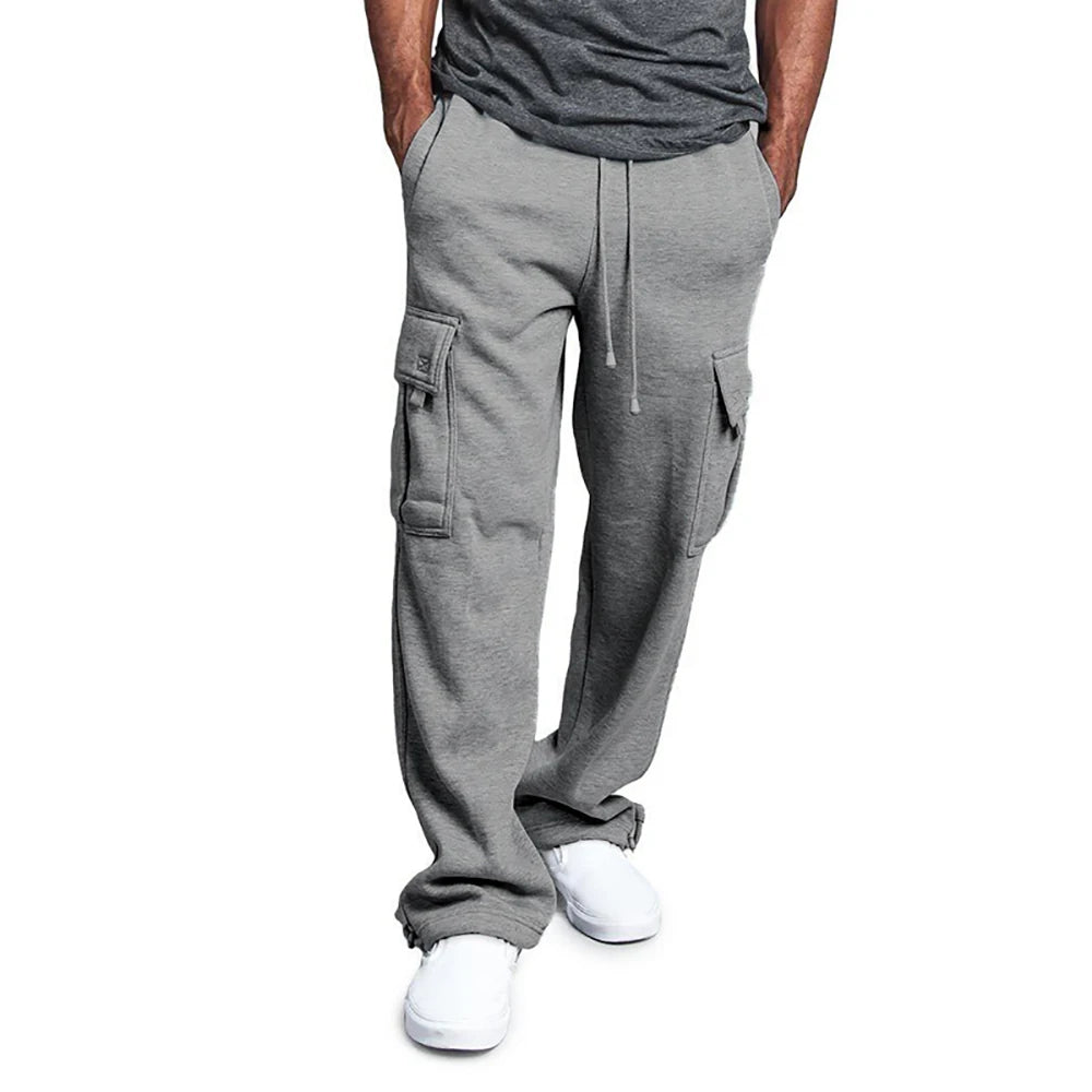 Men's Oversized Straight Fit Sweatpants