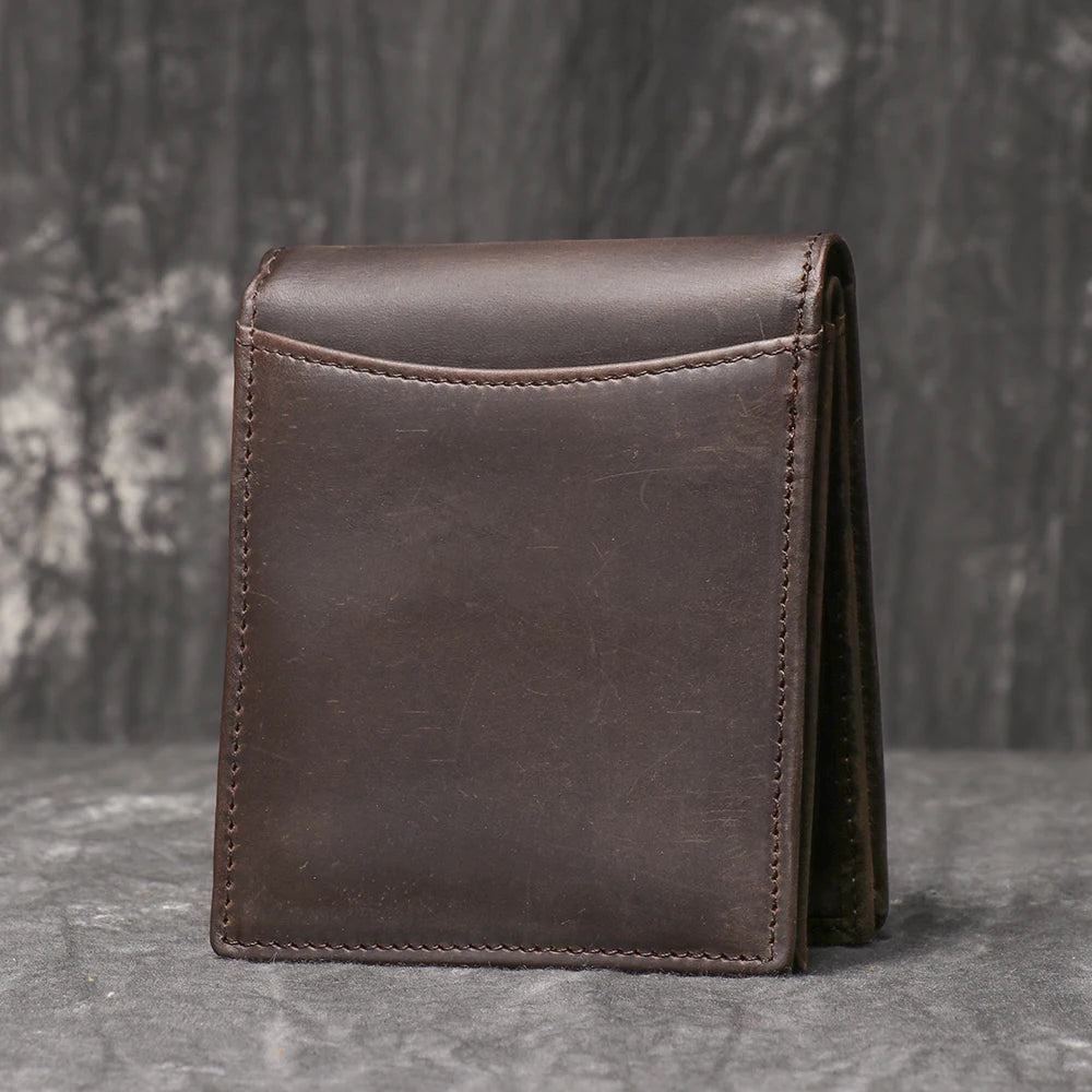 Wallet LUOKIR Crazy Horse Leather