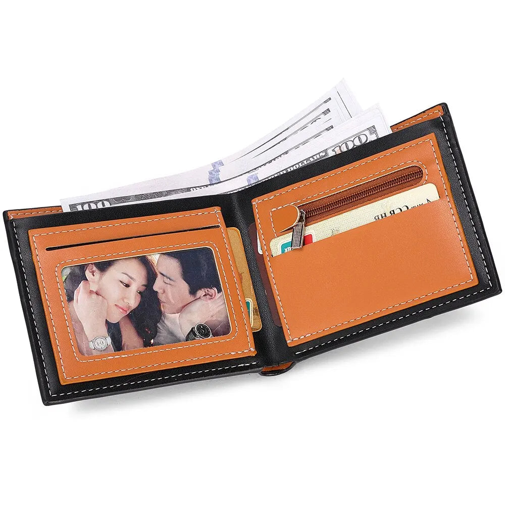 Wallet Carbon Fiber Zipper