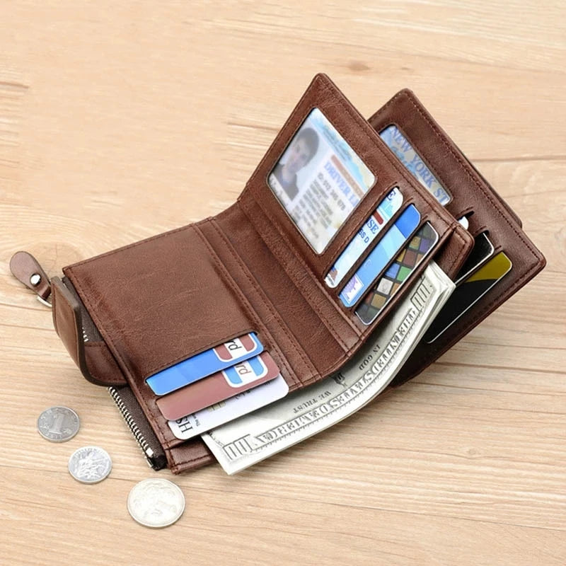 Wallet Luxury RFID Zipper