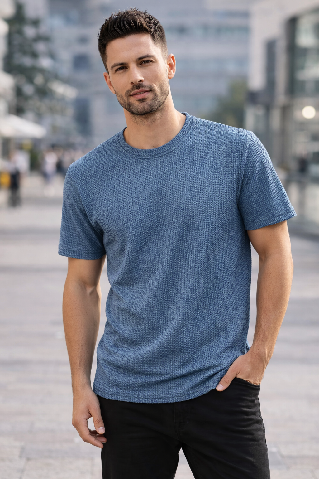 T-shirt Bamboo Mesh Ice Silk