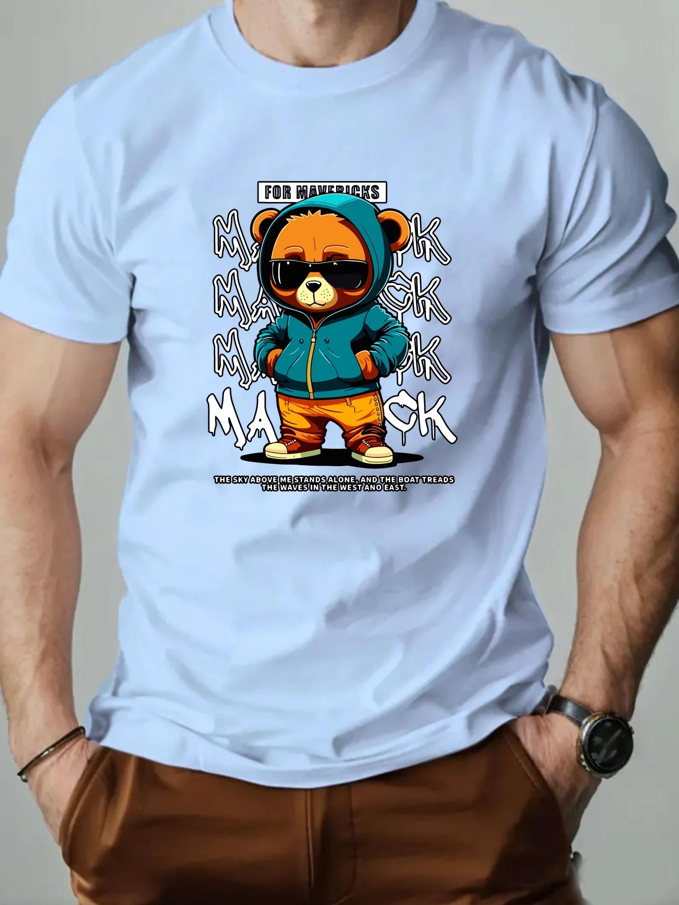 Business Mack Cartoon T-shirt