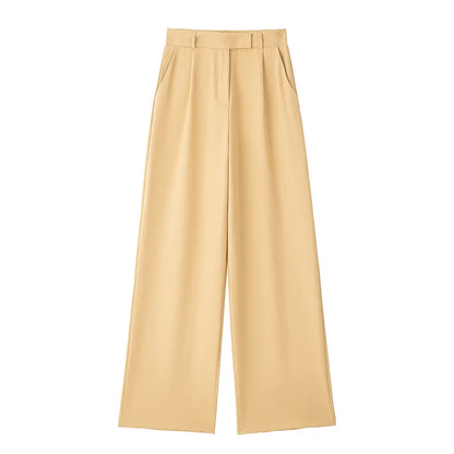 High-Waist Tailored Trousers