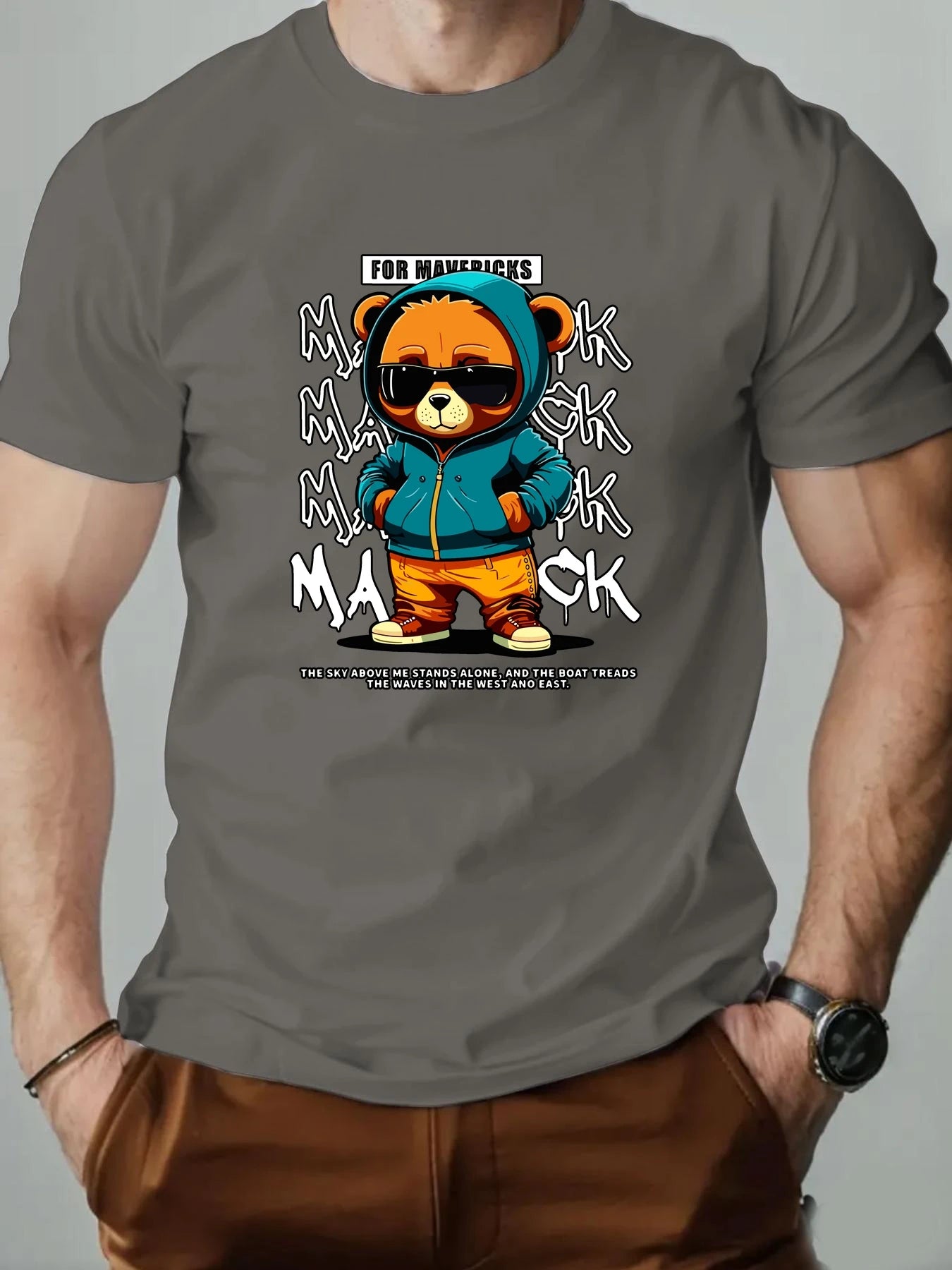 Business Mack Cartoon T-shirt