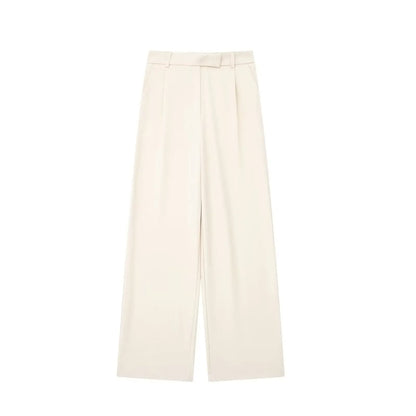 High-Waist Tailored Trousers