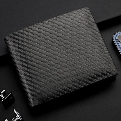 Wallet Carbon Fiber Zipper