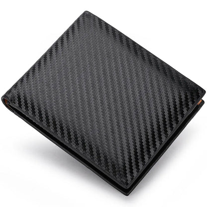 Wallet Carbon Fiber Zipper