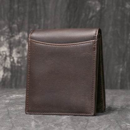 Wallet LUOKIR Crazy Horse Leather
